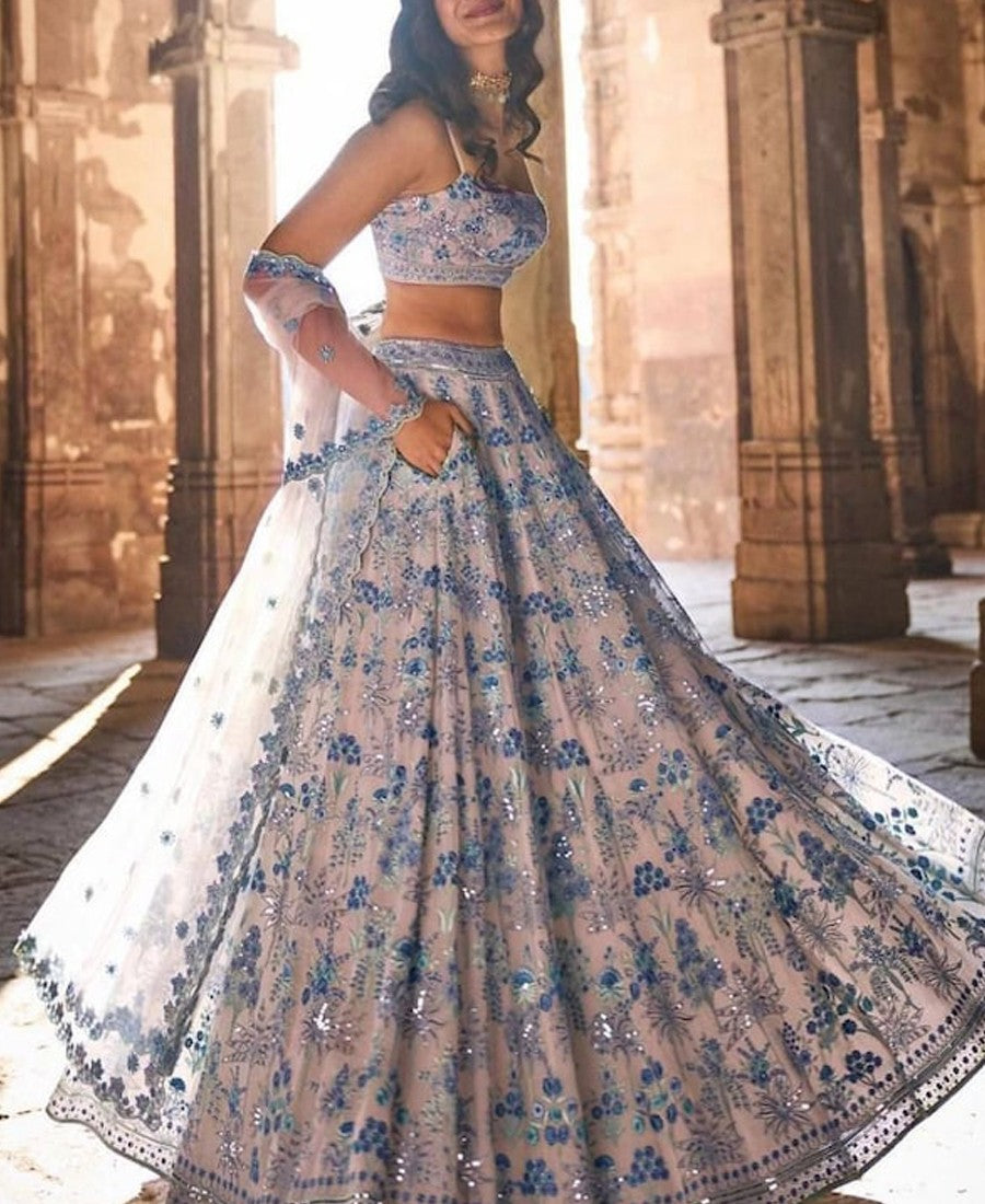 Latest lehenga party wear hotsell