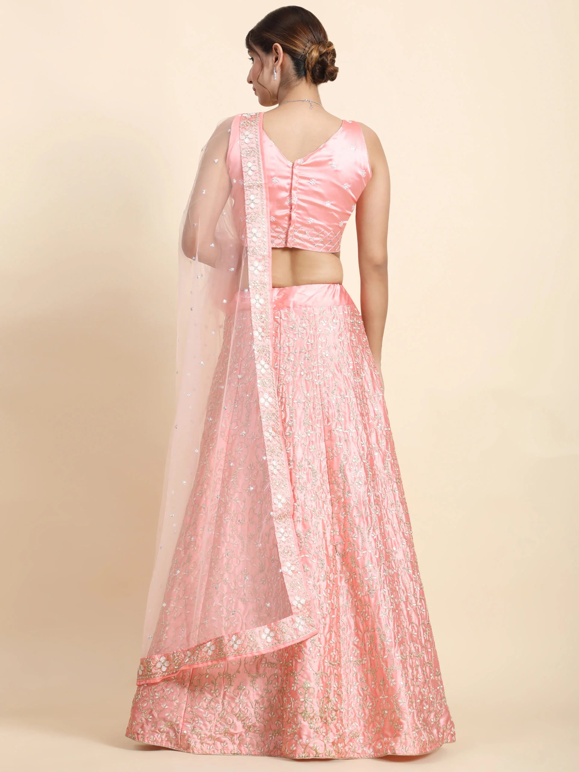 Buy New Arrival Guest of Wedding Wear Boat Neck Lehenga Choli Online for  Women in USA