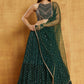 GREEN-THREAD-SEQUENCE-PARTY-WEAR-LEHENGACHOLI