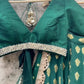 Banarasi Green ready to wear indian wedding