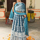 DESIGNER INDIAN HEAVY FANTAM SILK PARTY WEAR