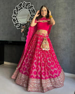 TEACHERS-TRENDS-GEORGETTE-RANI-PINK-LEHENGA