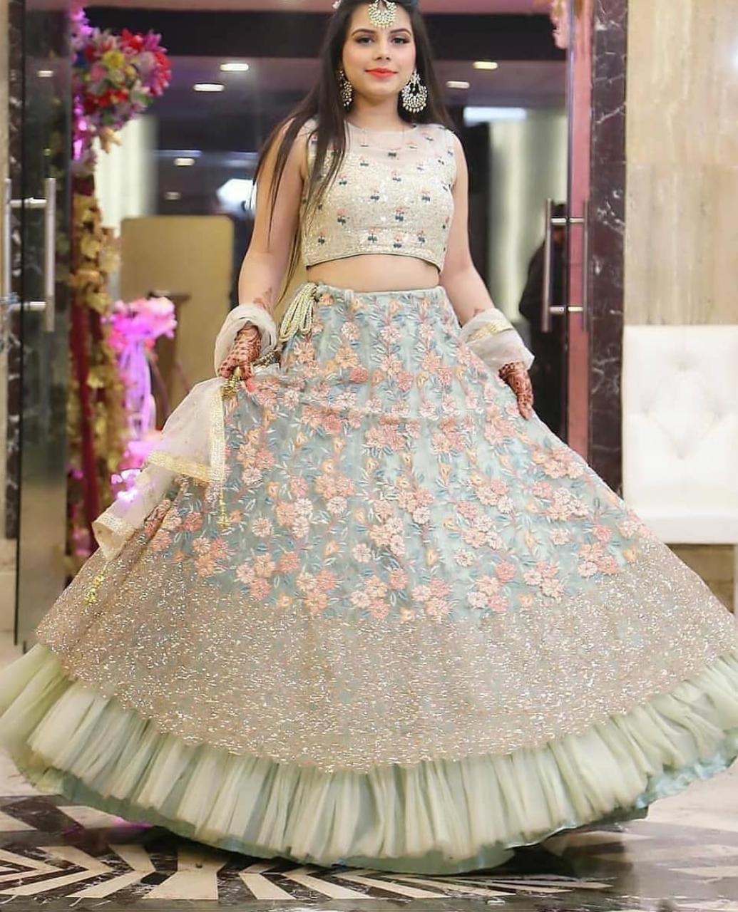 Pista Lehenga Choli for Women Bollywood Designer Trendy Embroidery Trending  Lengha Choli With Dupatta,indian Wedding Bridal Ghagra Choli - Etsy |  Bridal lehenga, Lehenga choli, Bridal lehenga choli