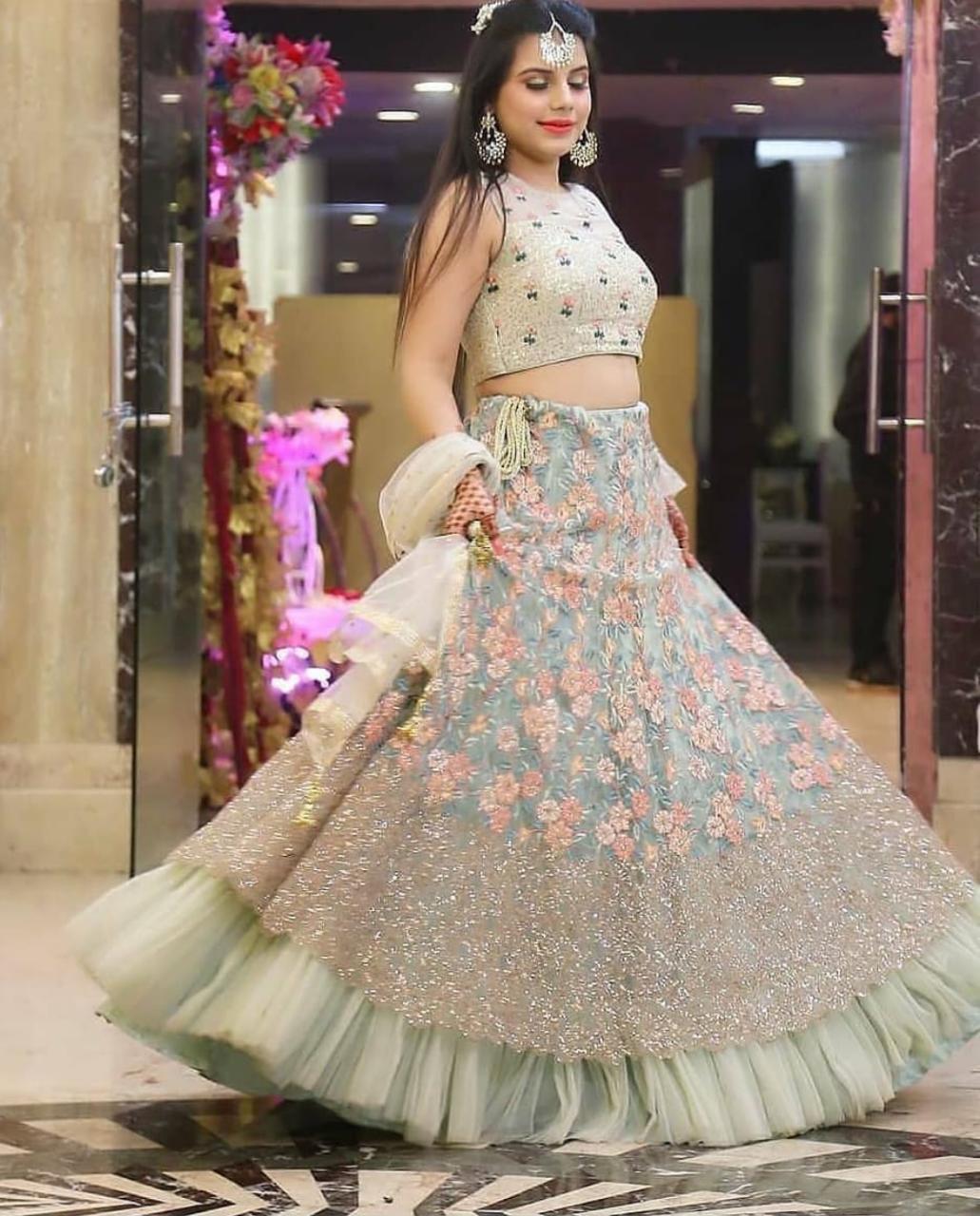 Contemporary Bridal Designer Lehenga | Wedding Outfit