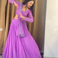 Lavender umbrella design trending lehenga Choli