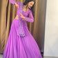 Lavender umbrella design trending lehenga Choli