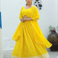 Yellow Georgette Sequence Work Designer Lehenga choli