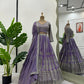 Stylish Purple Georgette Sequence Work Lehenga Choli