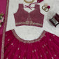 LEHENGA CHOLI WITH HEAVY EMBROIDERY WORK