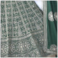 Light green Color Sequence Thread Work Designer Wedding lehengha