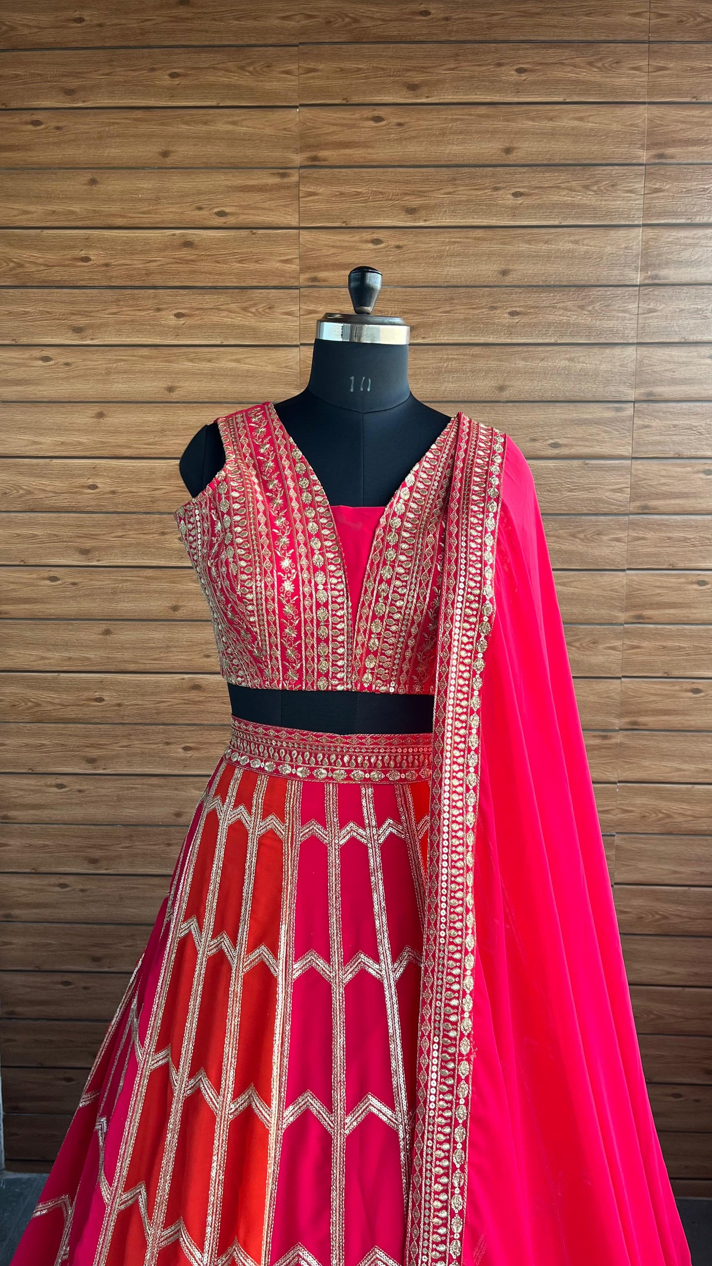 Georgette Thread With Sequence Work Lehenga choli