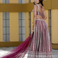 Wine Color Georgette Sequence and Thread Work Lehenga choli