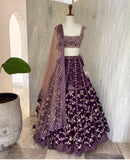MAGENTA-PURPLE-SILK-LEHENGA-WITH-SEQUINS-WORK