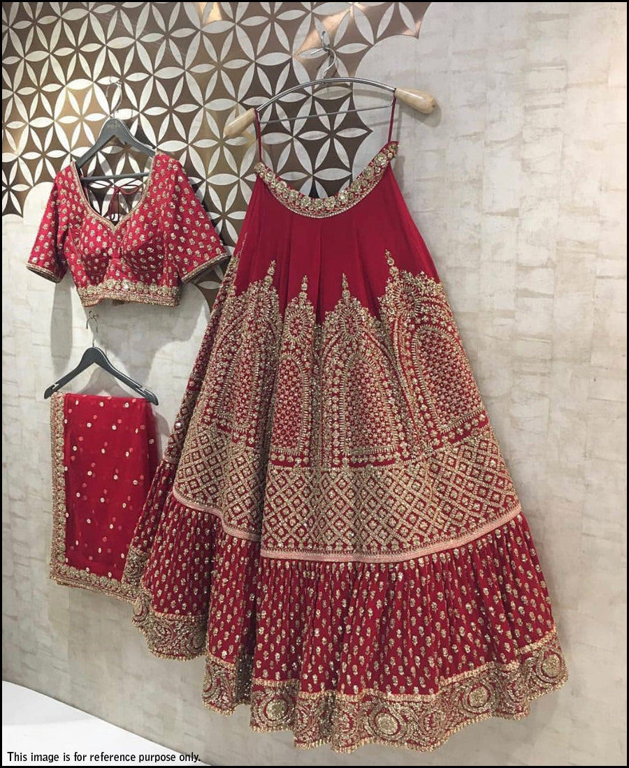 Buy online Lehenga from ethnic wear for Women by Rahamat Lehenga House for  ₹19500 at 22% off | 2024 Limeroad.com