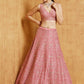 ELEGANT-PINK-DESIGNER-GEROGETTE-LEHENGA-CHOLI