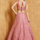 ELEGANT-PINK-DESIGNER-GEROGETTE-LEHENGA-CHOLI