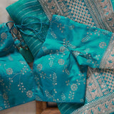 pine-green-zardosi-embroidered-organza-saree