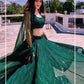 EXCLUSIVE-BRILLIANT-WORK-NET-GREEN-LEHENGA