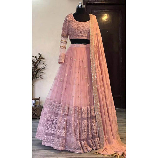 buy-punjabi-net-pink-partywear-lehenga-choli